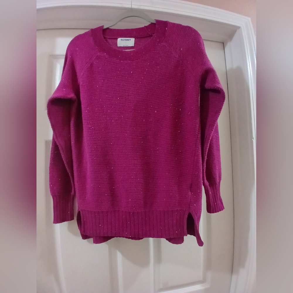 Old Navy Pink Crew Neck Sweater
